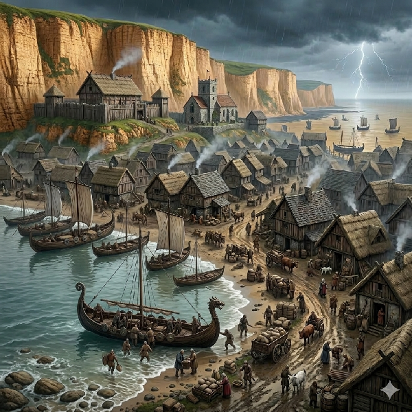 A reconstruction of the Hastings Landscape in 1066AD