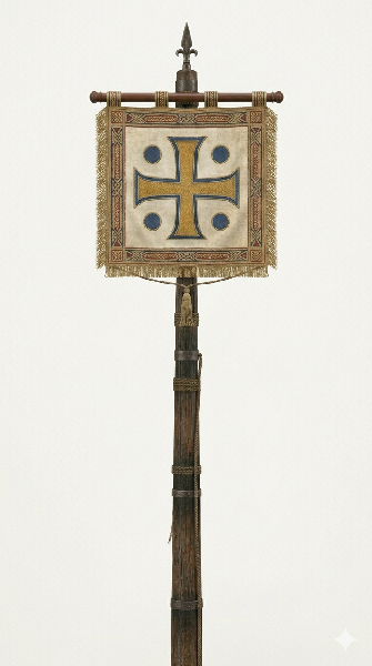 A representation of Duke Williams Naval Gonfanon