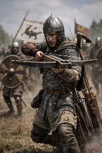 Norman&nbsp;crossbowman&nbsp;&nbsp;