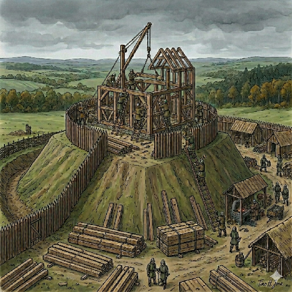 The Ikea Pre-Packed Norman fort