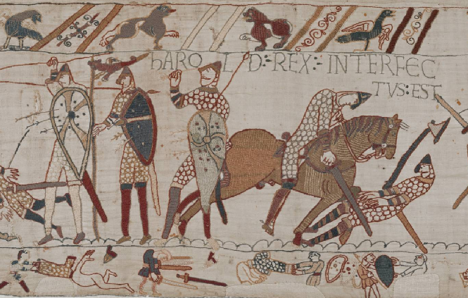 The injury of Harold and his subsequent death possibly !!