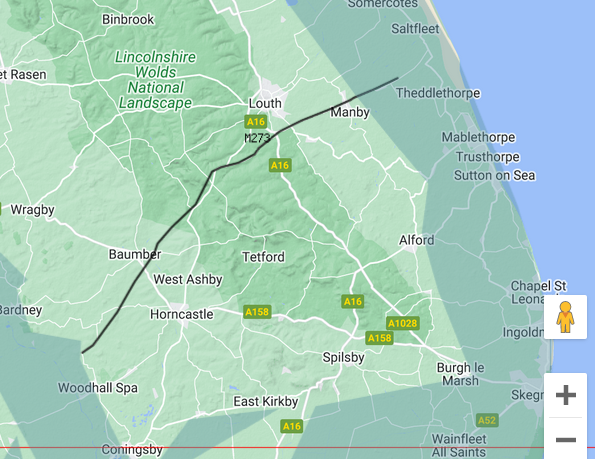 Detailed route for Margary M273