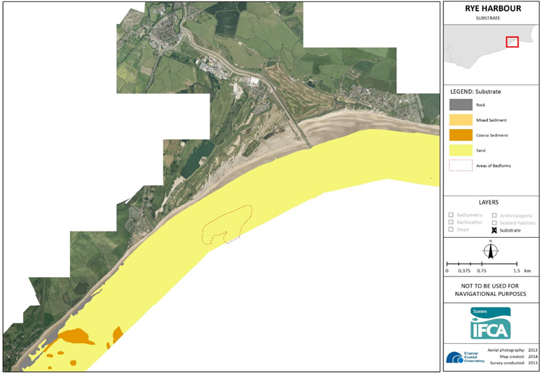 Rye harbour substrates