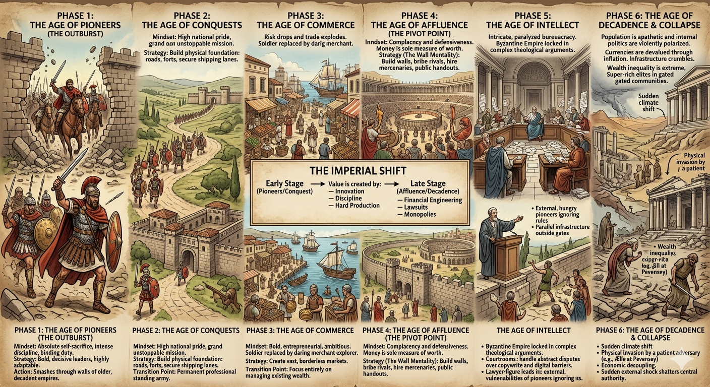 The Rise and Fall of Empires