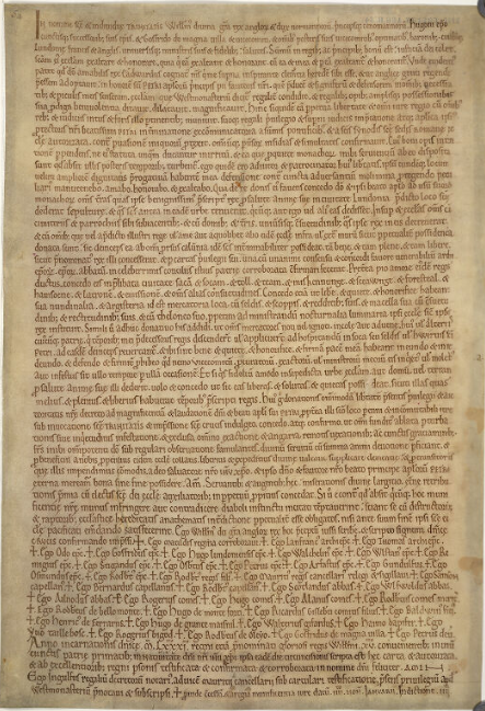 Anglo Saxon Chronicles image from the British Library