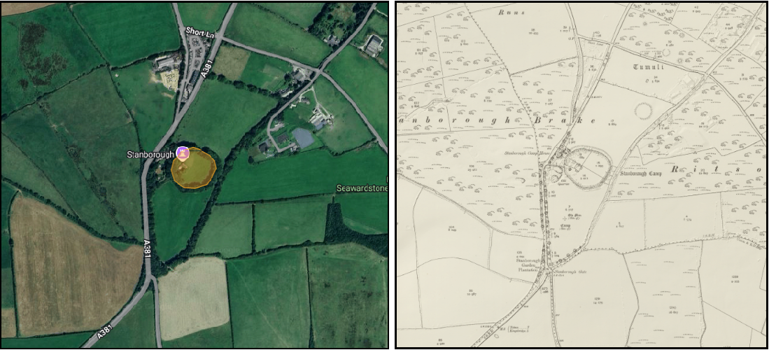 Halwell Burghal Hideage Fort
