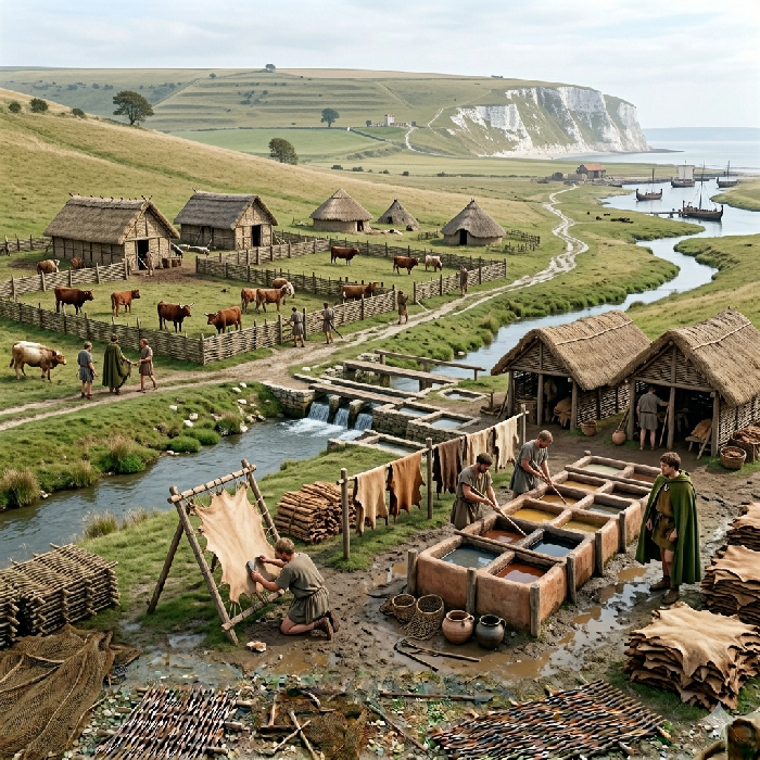 Roman Cattle adn Tannery