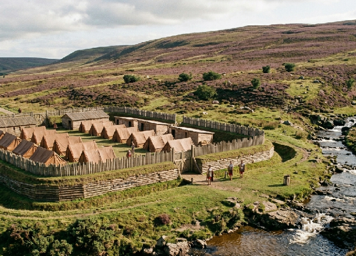 A representation of Dargues Roman fort