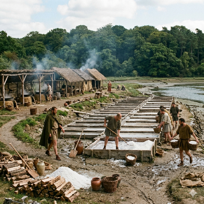 Roman saltworks