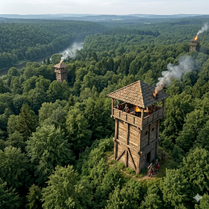 Roman Speculae(watchtowers) in the Weald