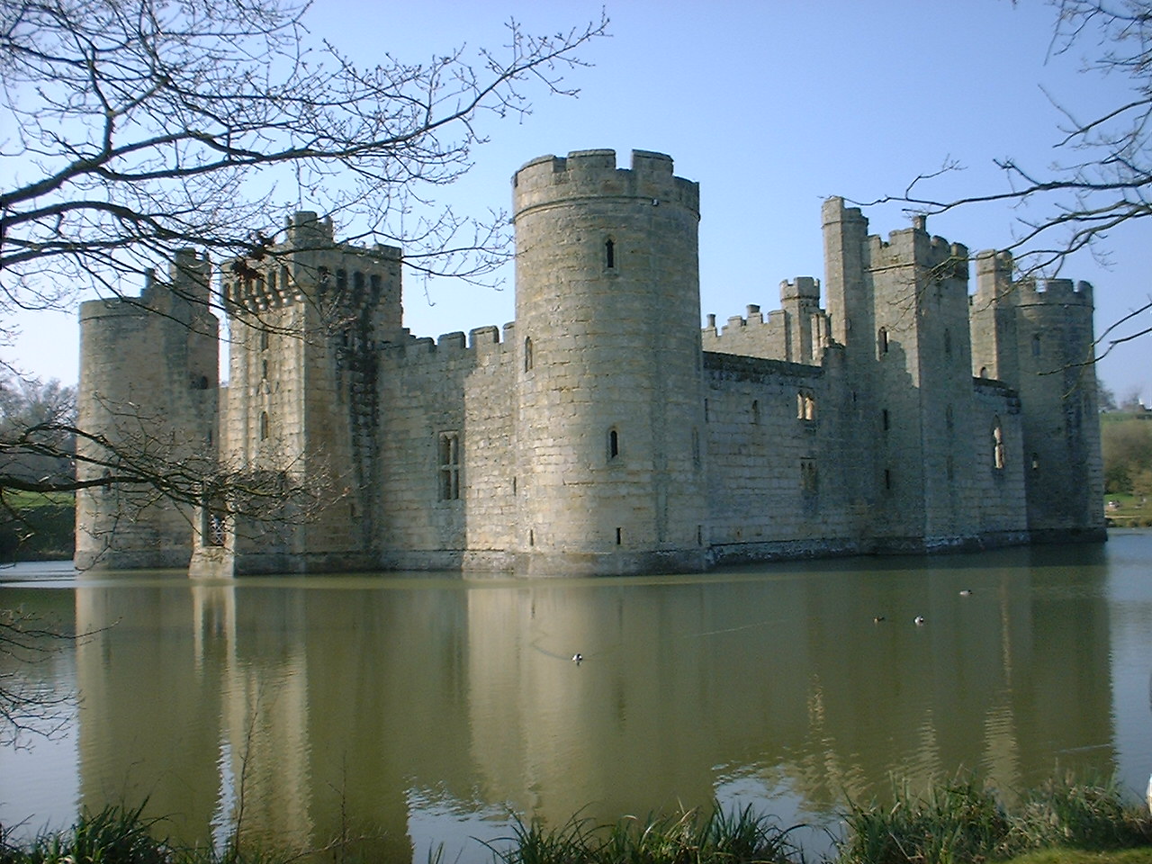 The incredible Bodiam Castle